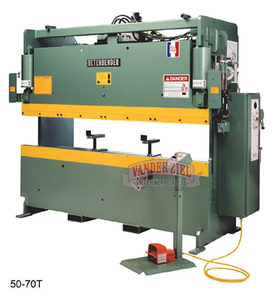 Betenbender 50 Ton Hydraulic Press Brake - NEW - Main Image 1