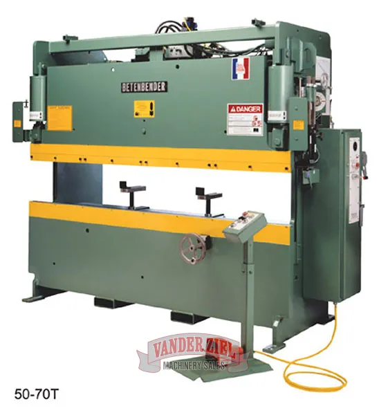 Betenbender 70 Ton Hydraulic Press Brake - NEW - Main Image 1