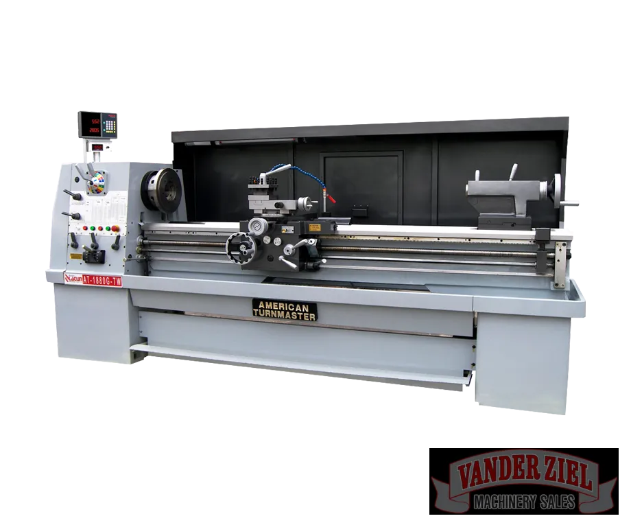 Lagun American Turnmaster 18" x 40" Lathe, AT-1840/60/80/120-G Colchester Type - NEW - Main Image 1