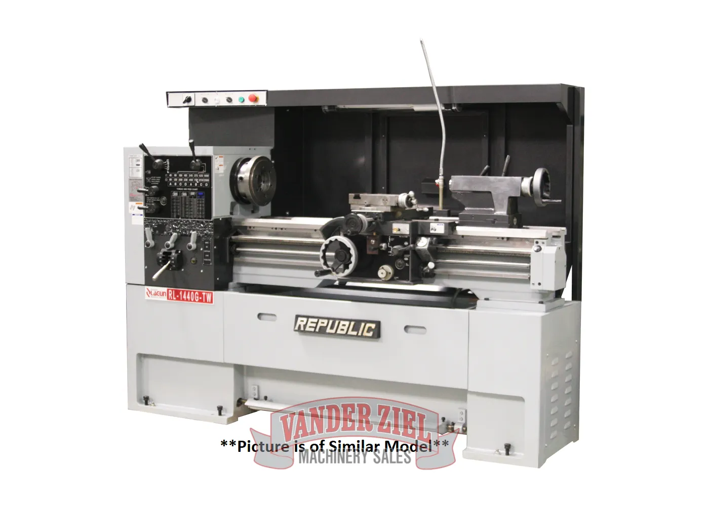Lagun Republic 14" x 40"/60" Precision Gap Bad Lathe, Model RL-14 - NEW - Main Image 1