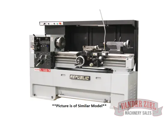 Lagun Republic 16" x 40"/60" Precision Gap Bed Lathe, Model RL-16 - NEW