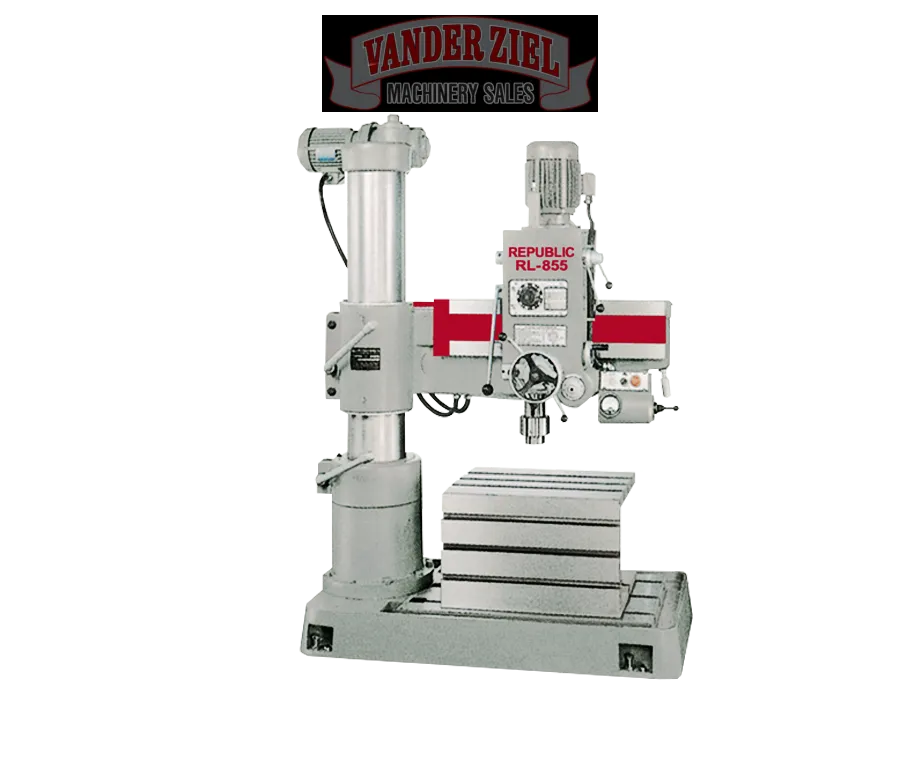 Lagun 21" / 25" x 8" Radial Drill, Models 855 & 955 - NEW - Main Image 1