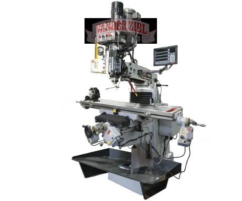 Lagun FTV-2F Vertical Knee Mill, 10" x 55" Table, 5 HP - NEW