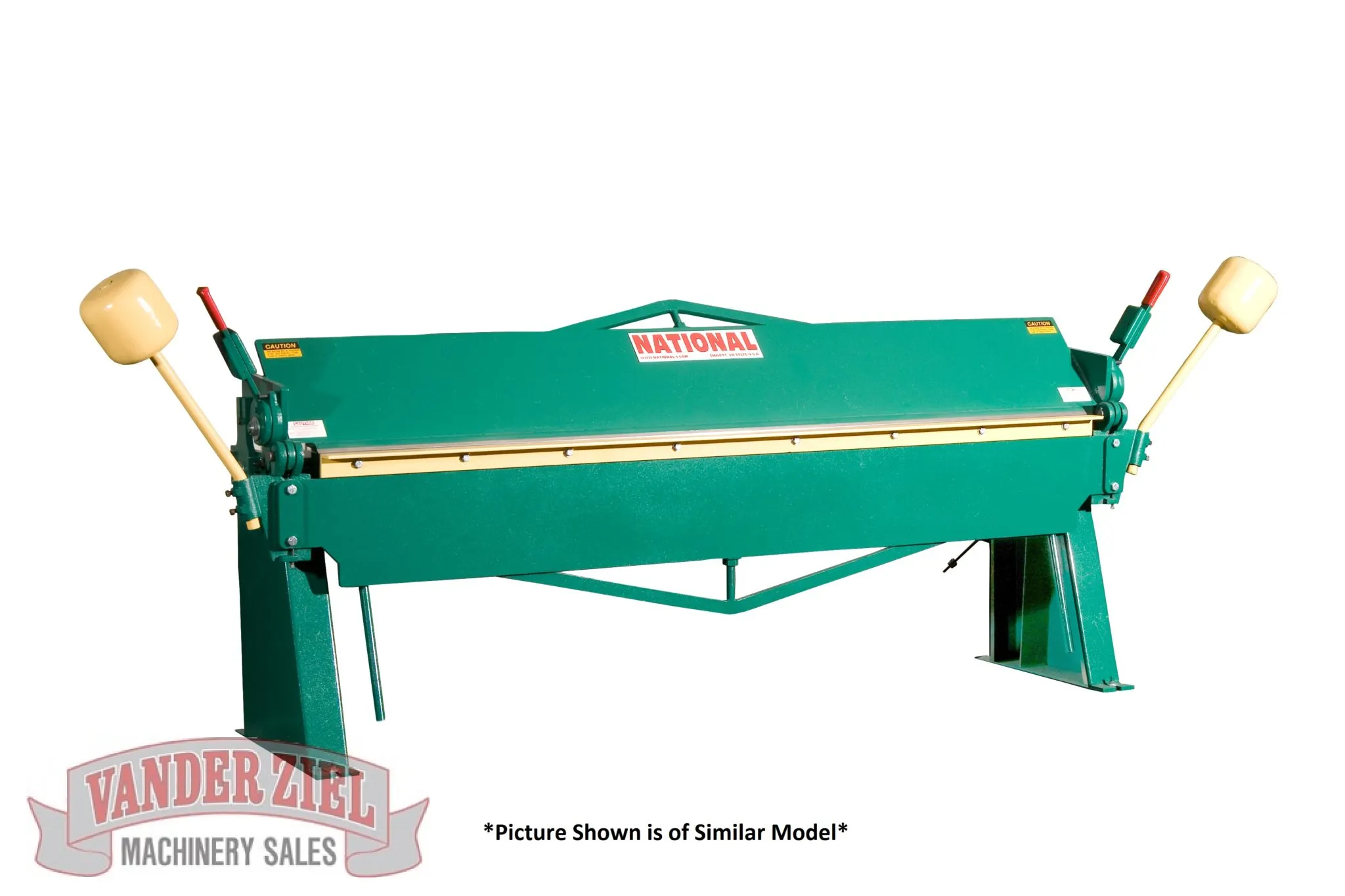 National 10' x 14 GA Straight Brake, Model N12014 - NEW - Main Image 1