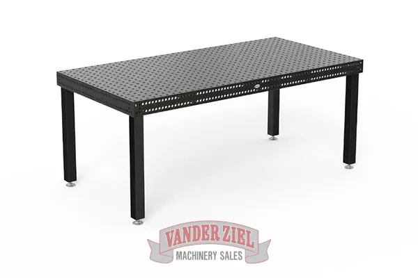 Siegmund 47" x 94" (1200x2400x100mm) Welding Table with Plasma Nitration, 1/2" Series (System 16), Model 4-160030.X7 - NEW