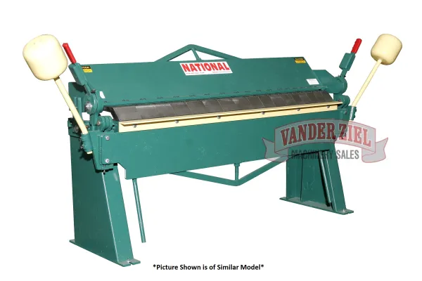 National 6' x 12 GA Box and Pan Hand Brake, Model U7212 - NEW
