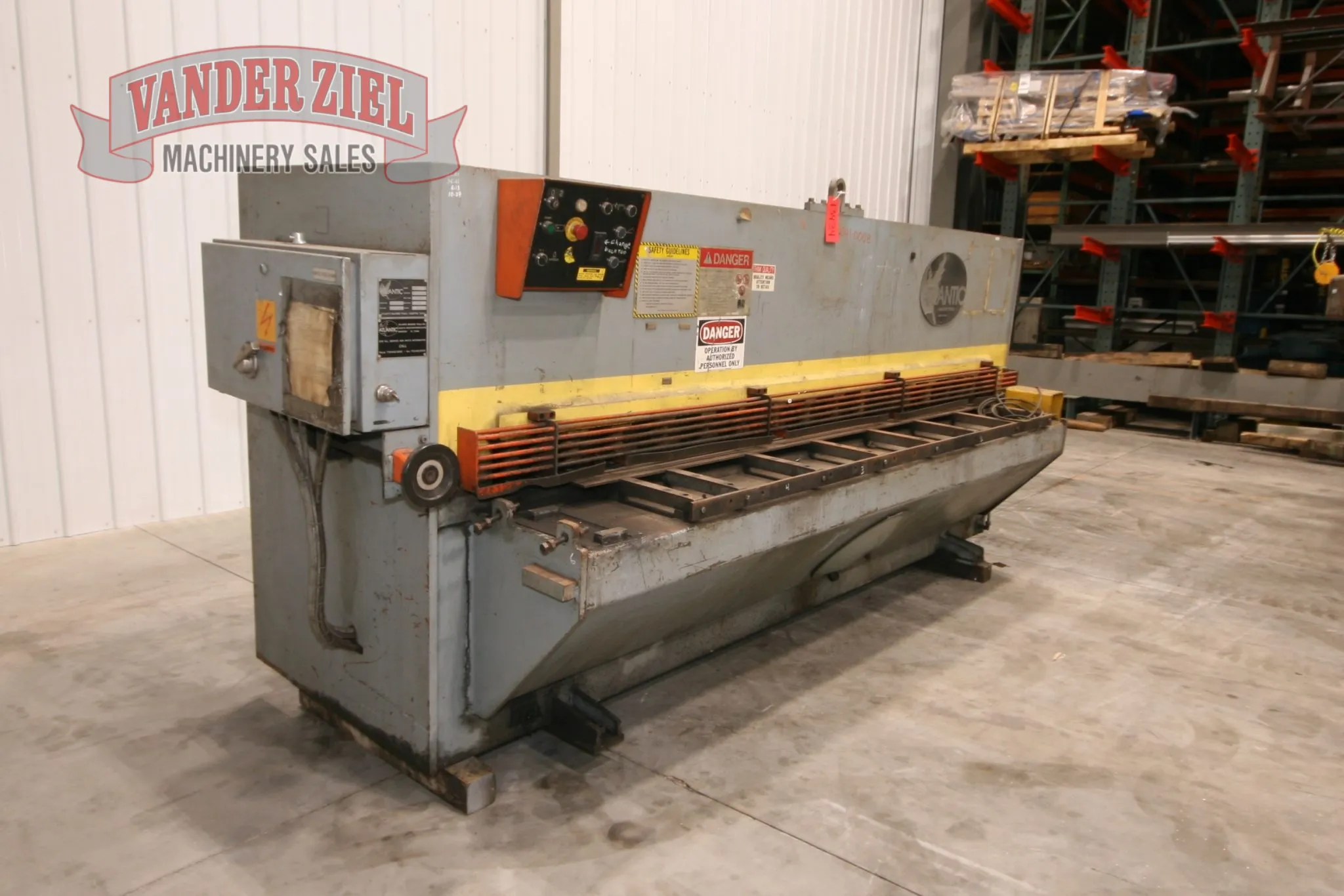 Atlantic 10’ x ¼” Shear, Model HDE 10’ x ¼” - Prefetch Image 19677