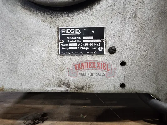 Ridgid Model 535 Pipe Threader, 1/8” - 2” Capacity - Gallery Thumbnail 6