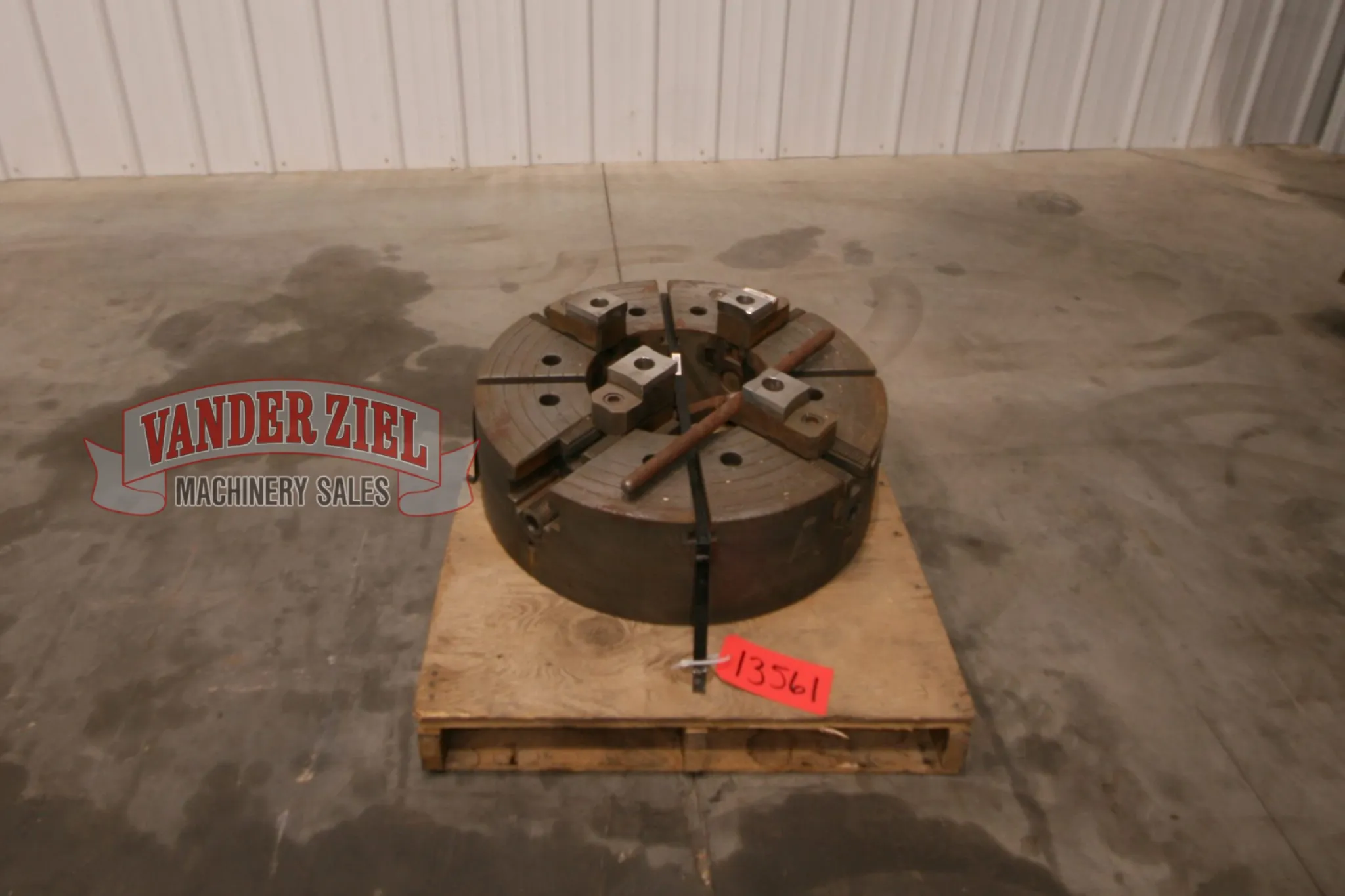 Warner & Swasey 4 Jaw 28" Chuck, 12" Spindle Bore - Prefetch Image 20270