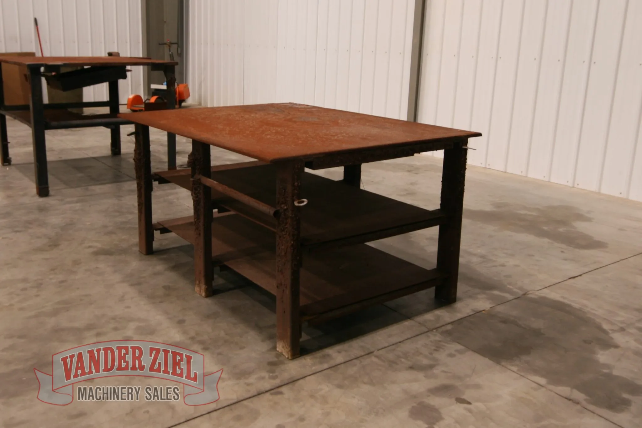 48" x 60" Welding Table, 11/16" Thick, 32 1/2" Height - Prefetch Image 20273