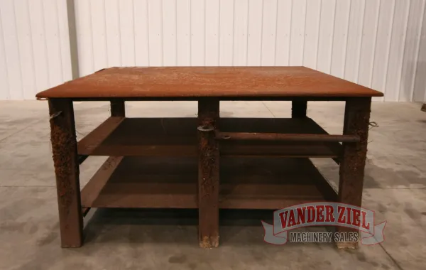 48" x 60" Welding Table, 11/16" Thick, 32 1/2" Height - Gallery Thumbnail 6