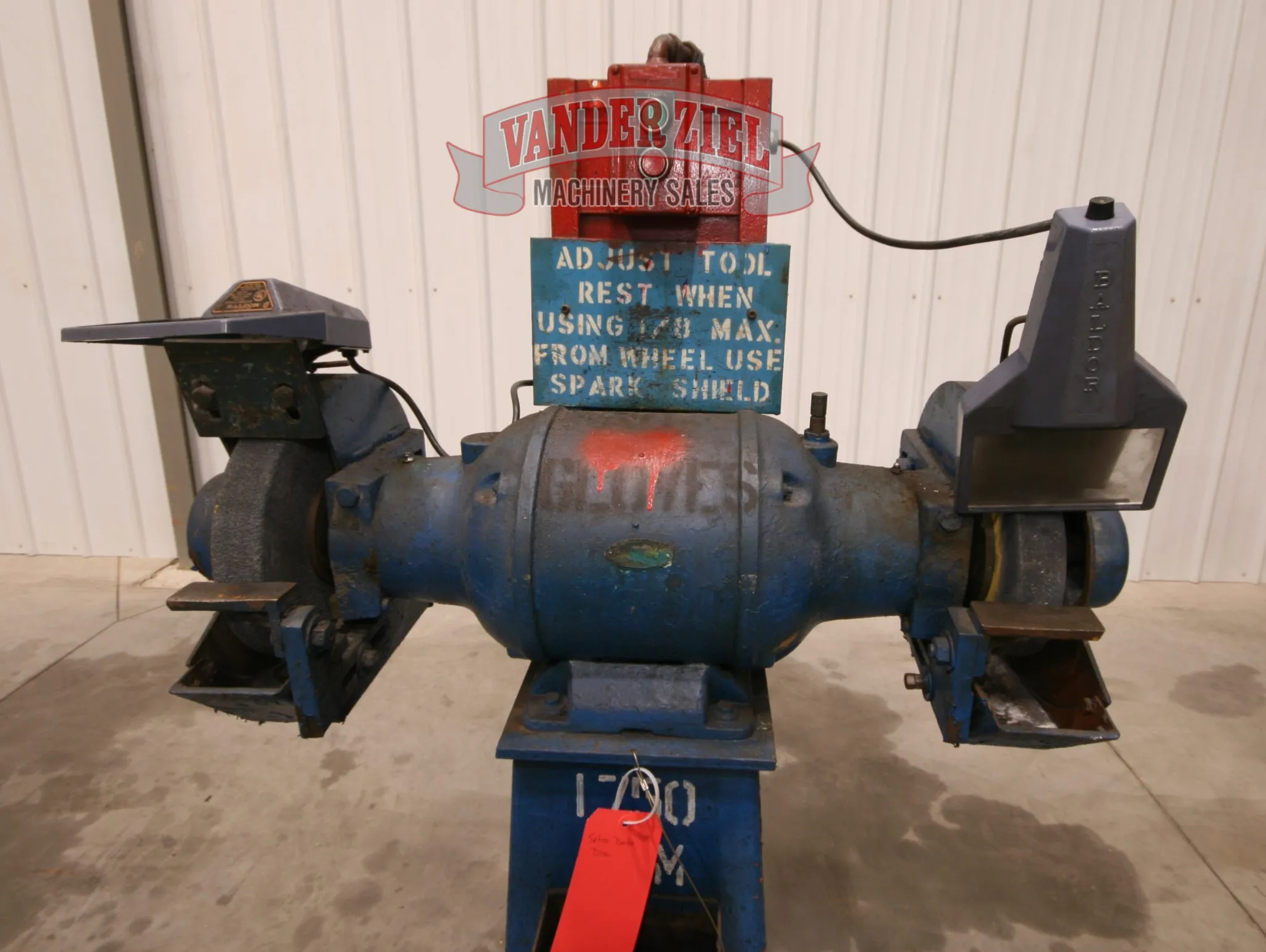 Setco 8" Double End Grinder - Prefetch Image 20408