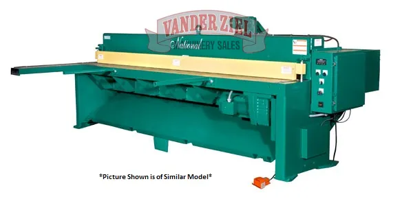 National 8' x 10 GA Mechanical Shear, Model NM810 - NEW
