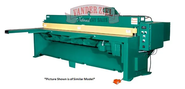National 8' x 10 GA Mechanical Shear, Model NM810 - NEW - Main Image 1