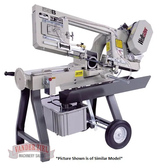 Wellsaw 9.5" x 11" Dry Horizontal Saw, Model 58BD - NEW - Main Image 1