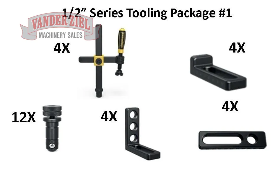 Siegmund 1/2" Series (System 16) Tooling Package #1, Model 4-163100.1 - NEW - Main Image 1