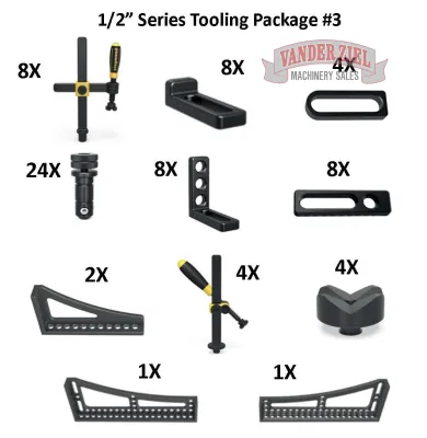 Siegmund 1/2" Series (System 16) Tooling Package #3, Model 4-163300.1 - NEW