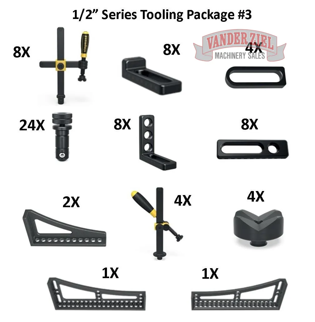 Siegmund 1/2" Series (System 16) Tooling Package #3, Model 4-163300.1 - NEW - Main Image 1
