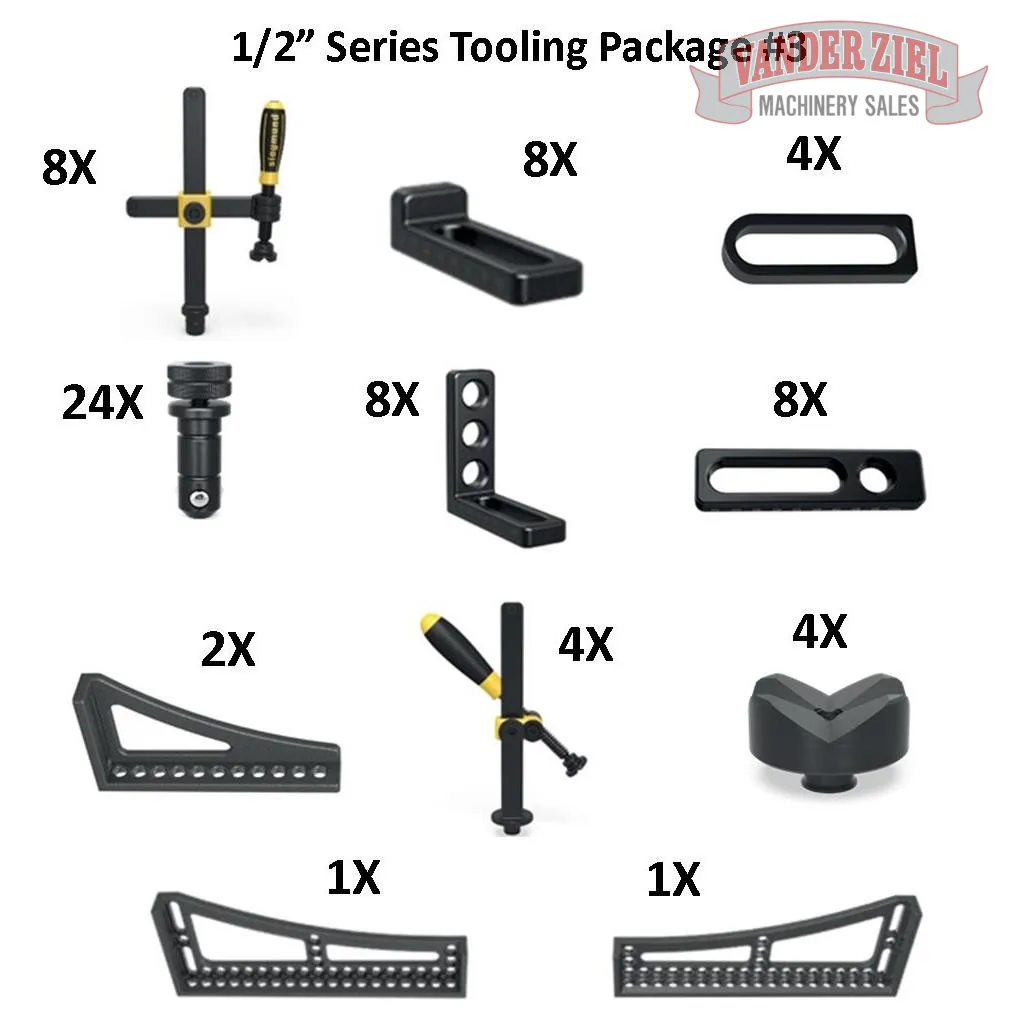 Siegmund 1/2" Series (System 16) Tooling Package #3, Model 4-163300.1 - NEW - Main Image 1