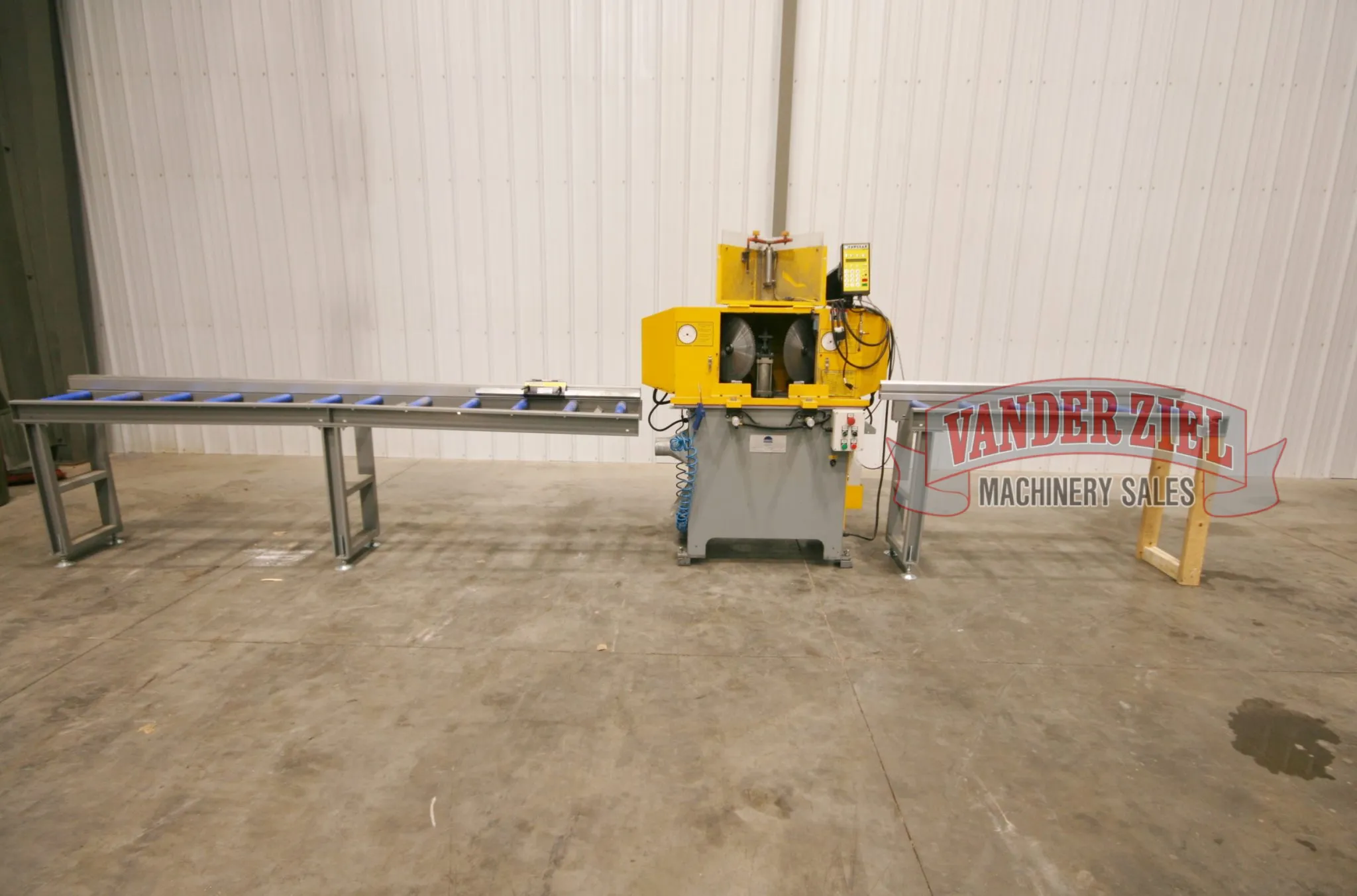 Pat Mooney Inc 14” Double Blade 45 Degree Vertical Cutoff Saw, Model PMI-14A - Main Image 1
