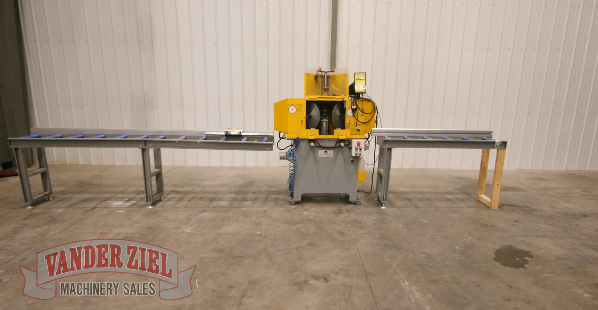 Pat Mooney Inc 14” Double Blade 45 Degree Vertical Cutoff Saw, Model PMI-14A - Prefetch Image 22237