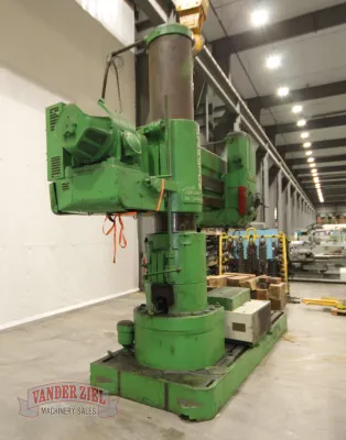 Carlton 8’ x 19” Radial Drill, Model 4A - Add An Inverter Drive - Make it Like New!! - Gallery Thumbnail 3