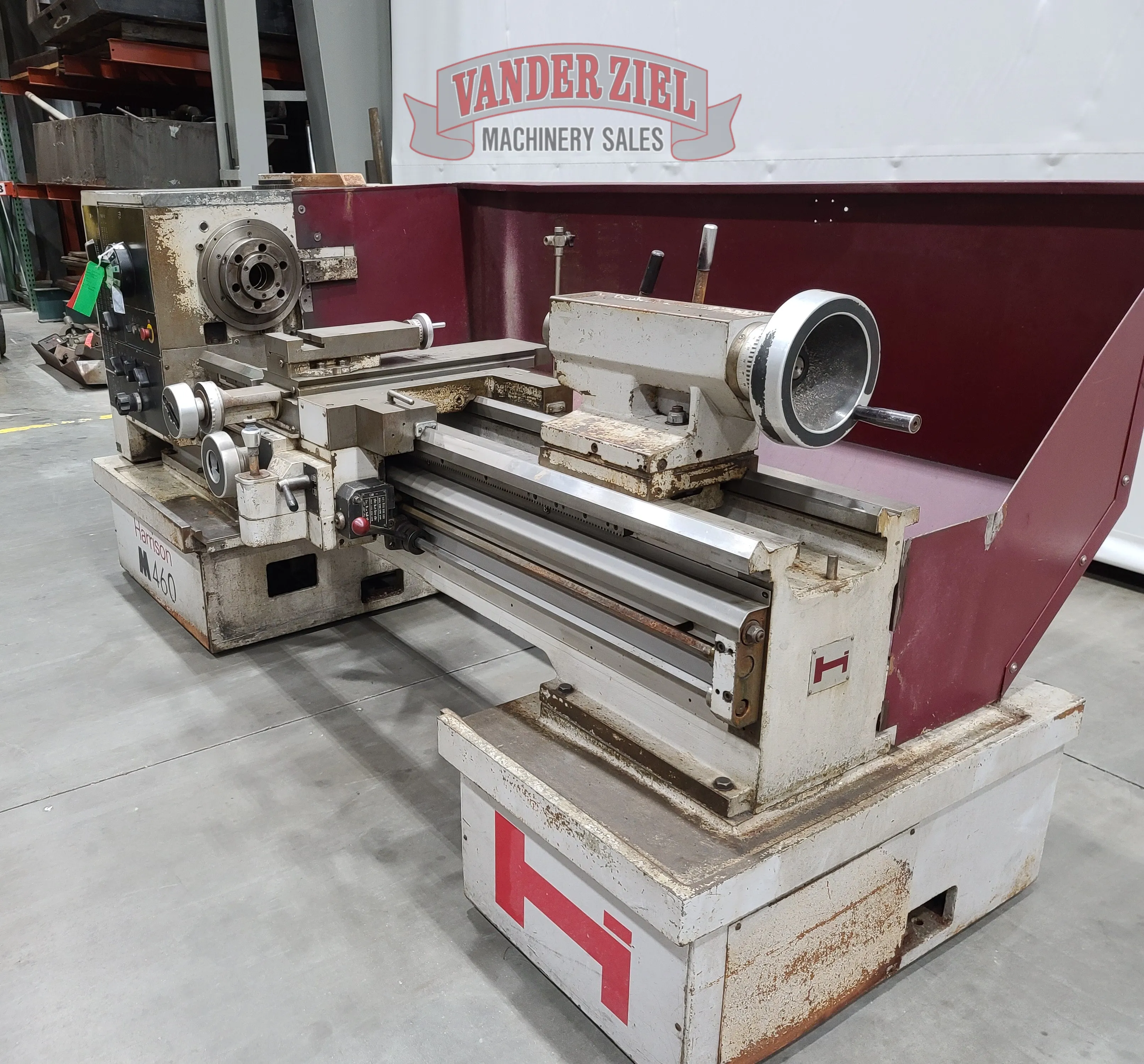 Harrison 18” x 60” Gap Bed Lathe, Model M460 - Prefetch Image 22341