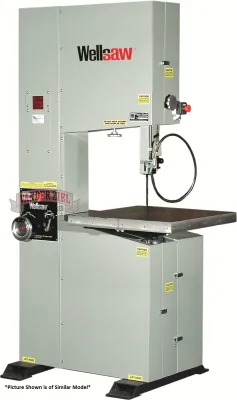 Wellsaw 20" Vertical Saw, Model V-20F - NEW