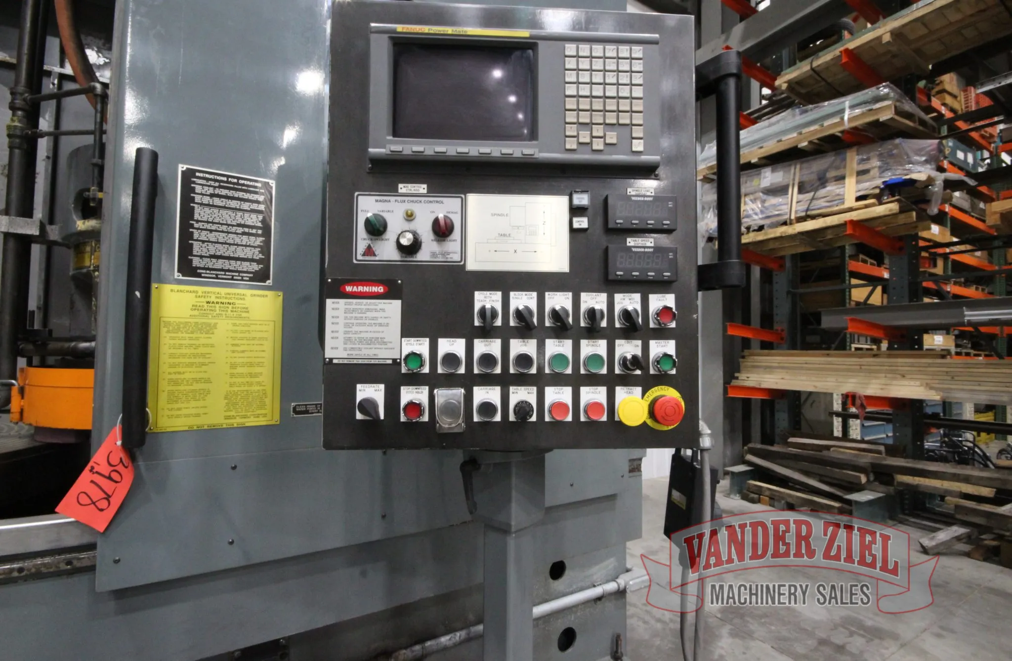 Blanchard 66” Rotary Grinder, Model 36HD-66 - Prefetch Image 22459