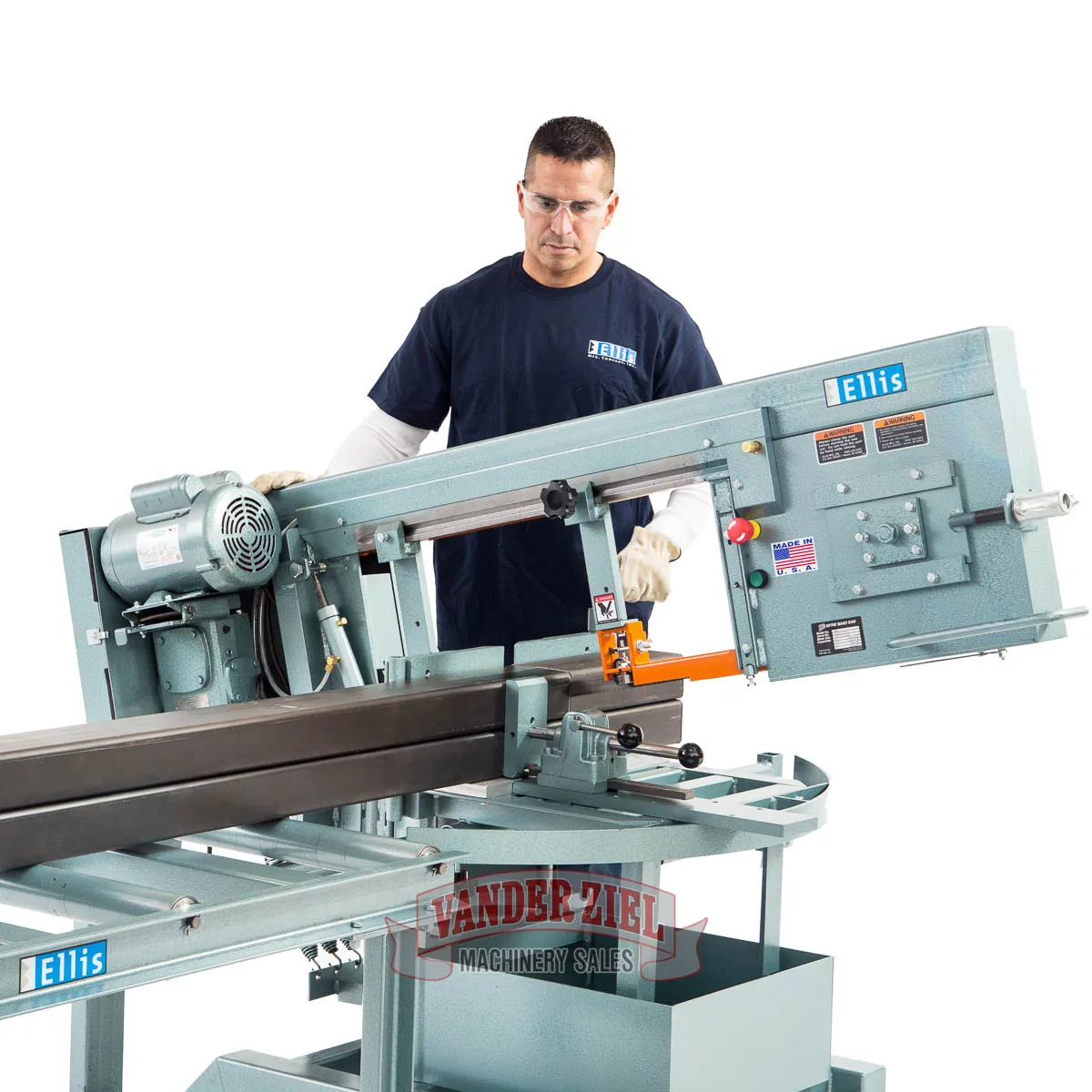 Ellis 11" x 13" Horizontal Saw, Model 2000 - NEW - Prefetch Image 22543