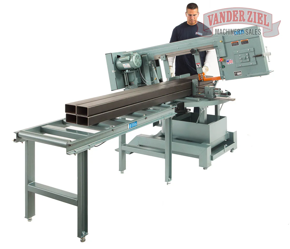 Ellis 12" x 16" Horizontal Saw, Model 3000 - NEW - Prefetch Image 22550