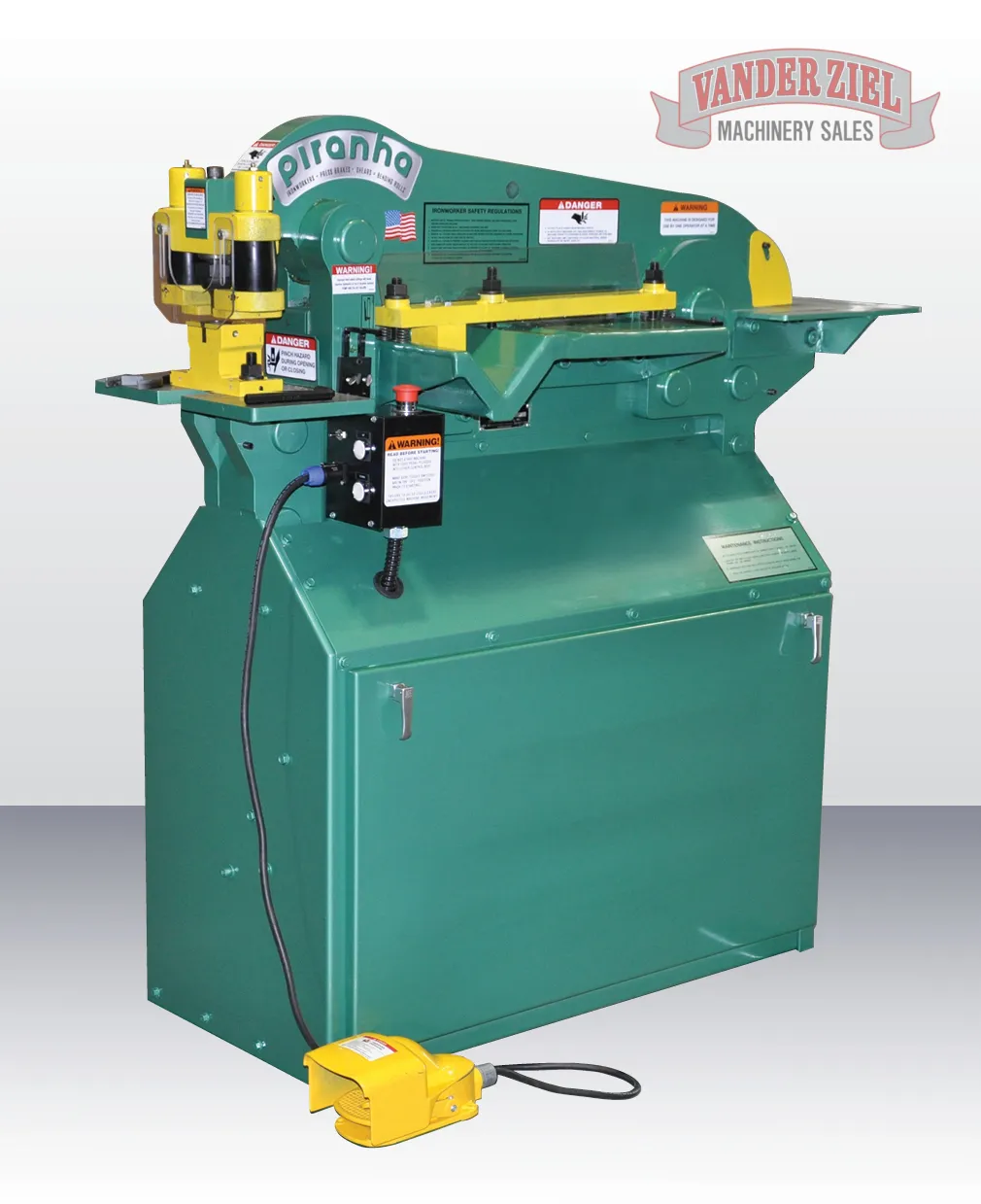 Piranha 50 Ton Ironworker, Model P-50 - NEW - Prefetch Image 22554