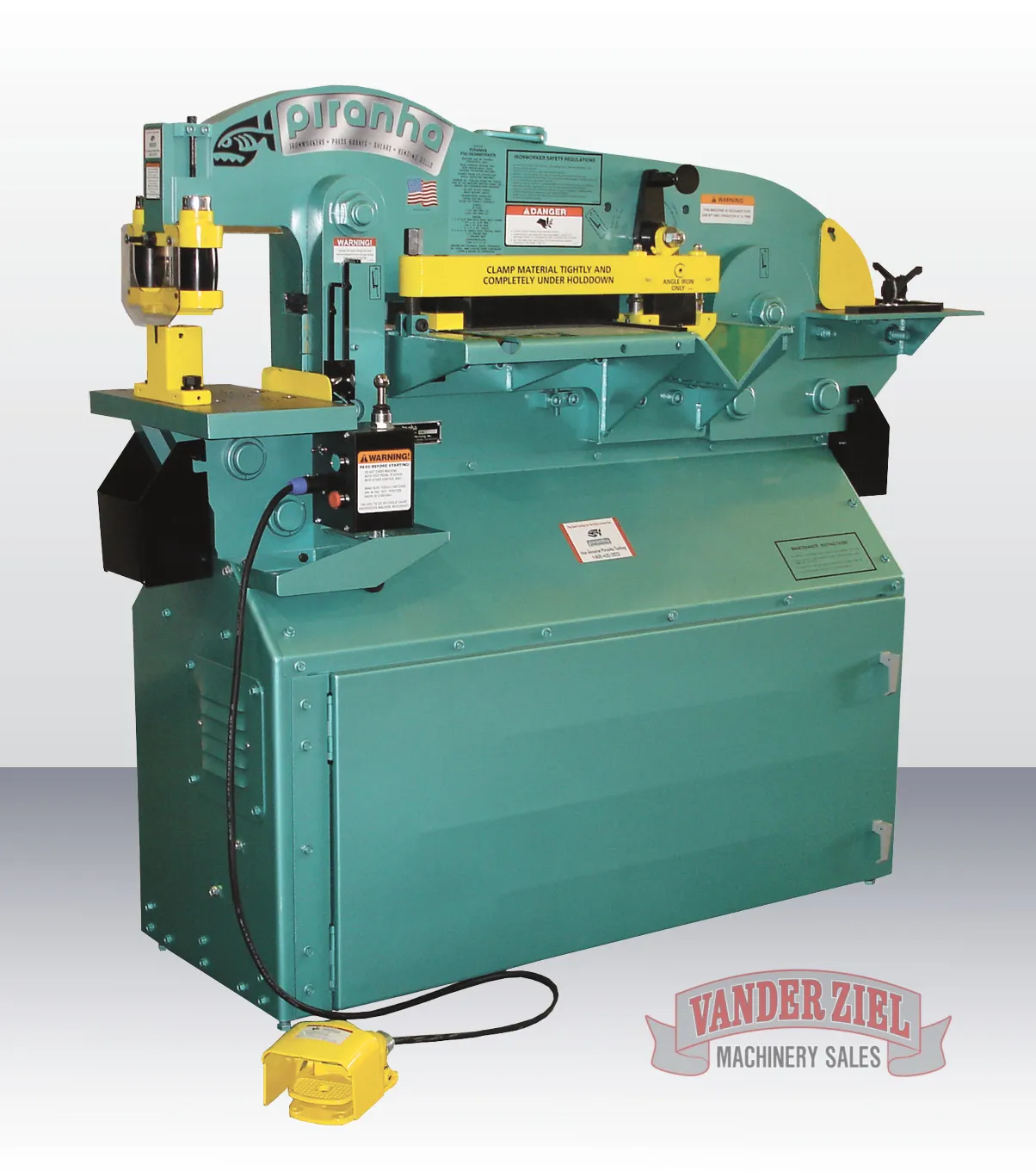 Piranha 65 Ton Ironworker, Model P-65 - NEW - Prefetch Image 22555