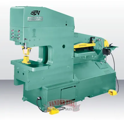 Piranha 140 Ton Dual Operator Ironworker, Model PII-140- NEW - Gallery Thumbnail 2