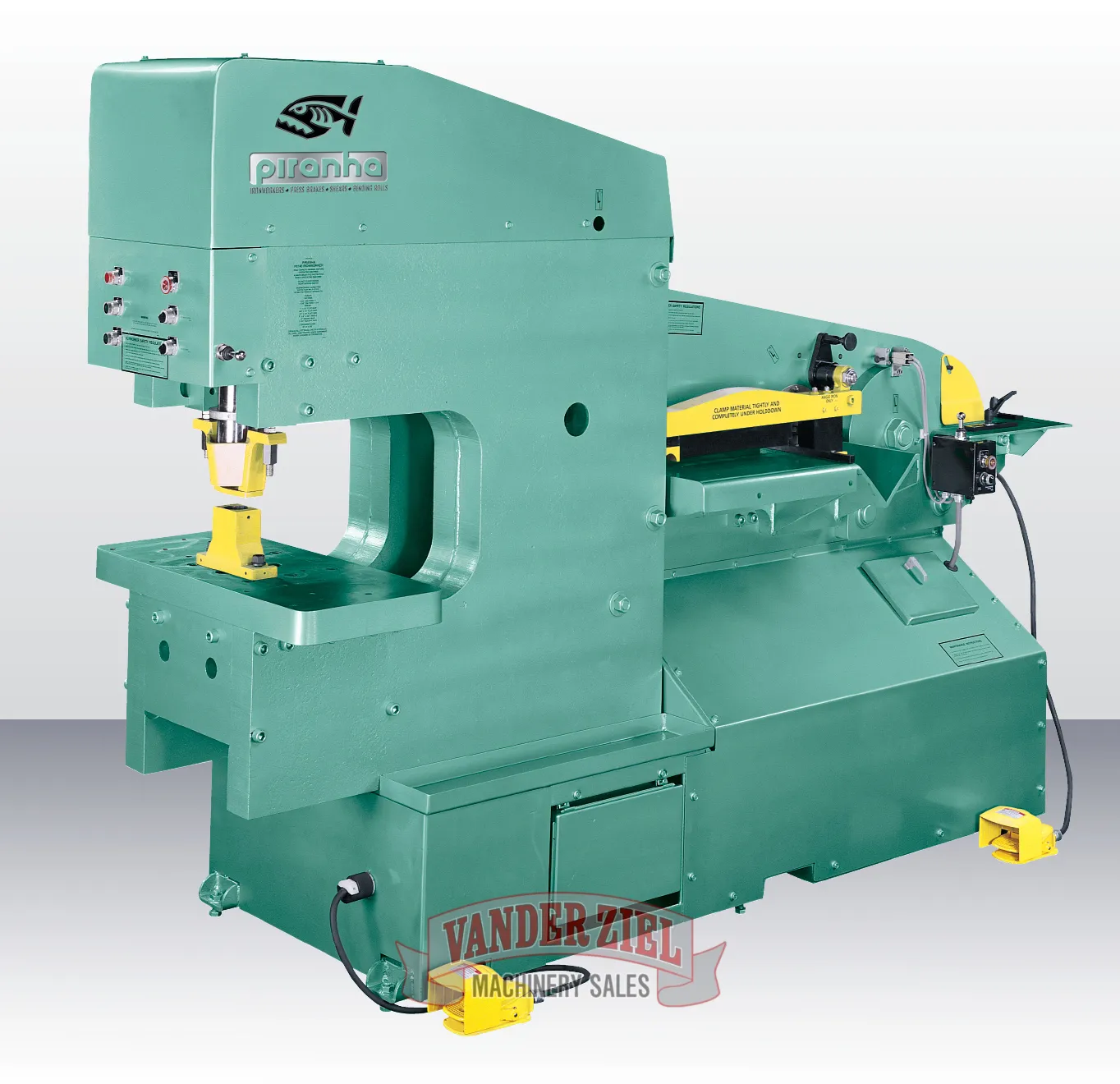 Piranha 140 Ton Dual Operator Ironworker, Model PII-140- NEW - Prefetch Image 22560