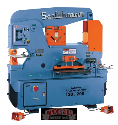 Scotchman 120 Ton Dual Operator Ironworker, Model DO 120/200-24M - NEW - Prefetch Image 22572