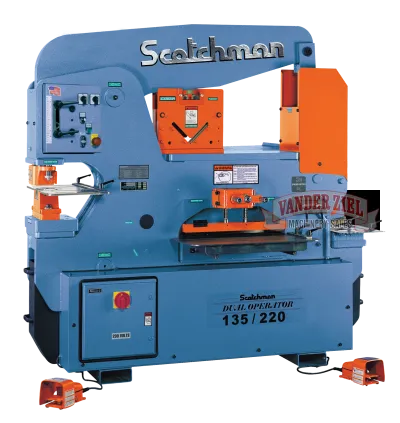 Scotchman 135 Ton Dual Operator Ironworker, Model DO 135/220-24M - NEW - Prefetch Image 22573