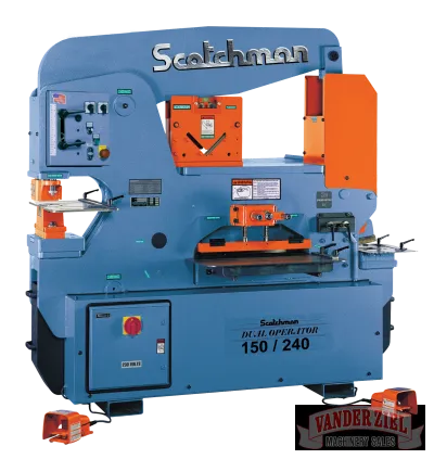 Scotchman 150 Ton Dual Operator Ironworker, Model DO 150/240-24M - NEW - Prefetch Image 22574