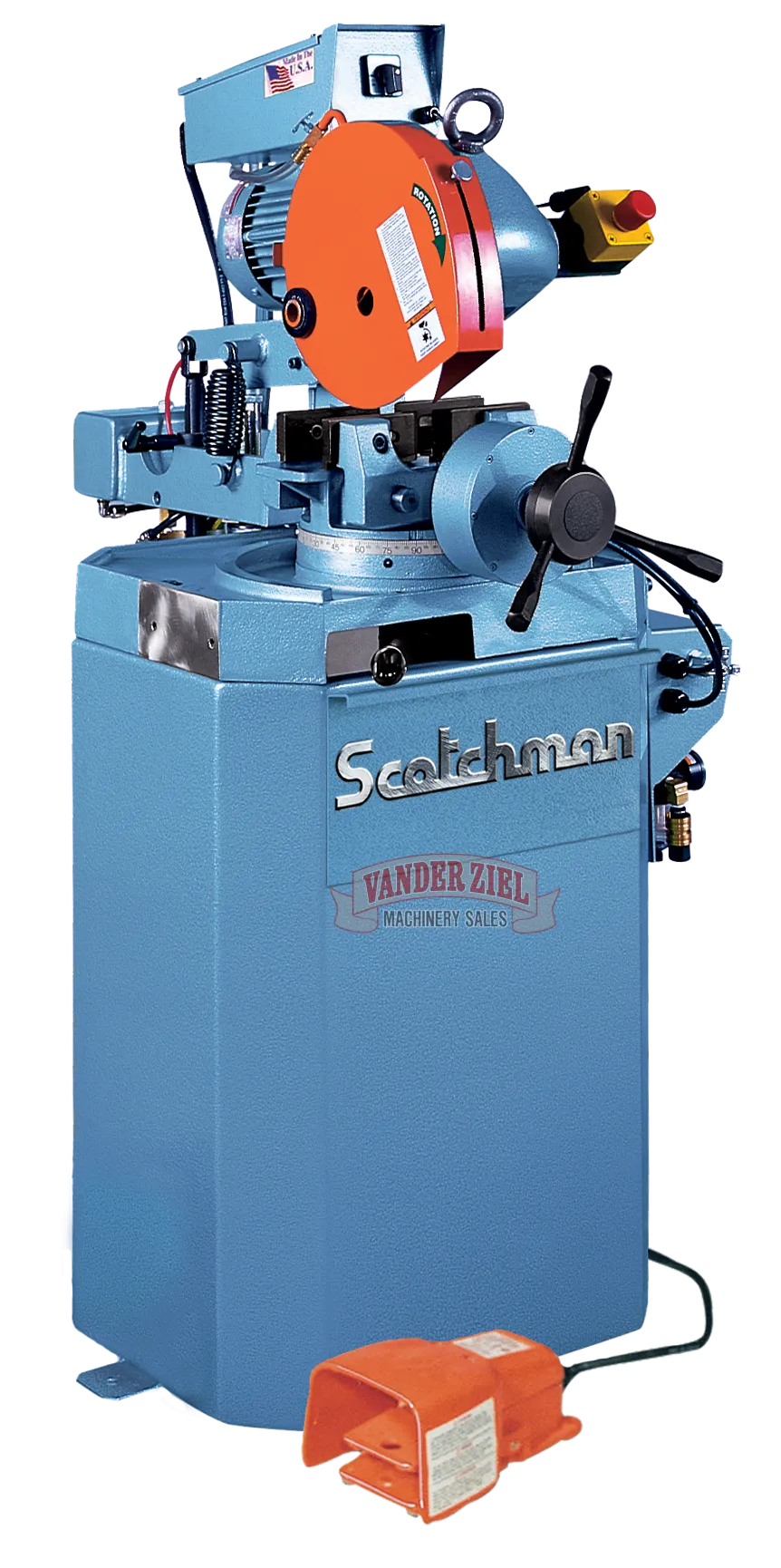 Scotchman 10" Cold Saw with Power Downfeed, Power Vise, Model CPO 275 PKPD - NEW - Prefetch Image 22577