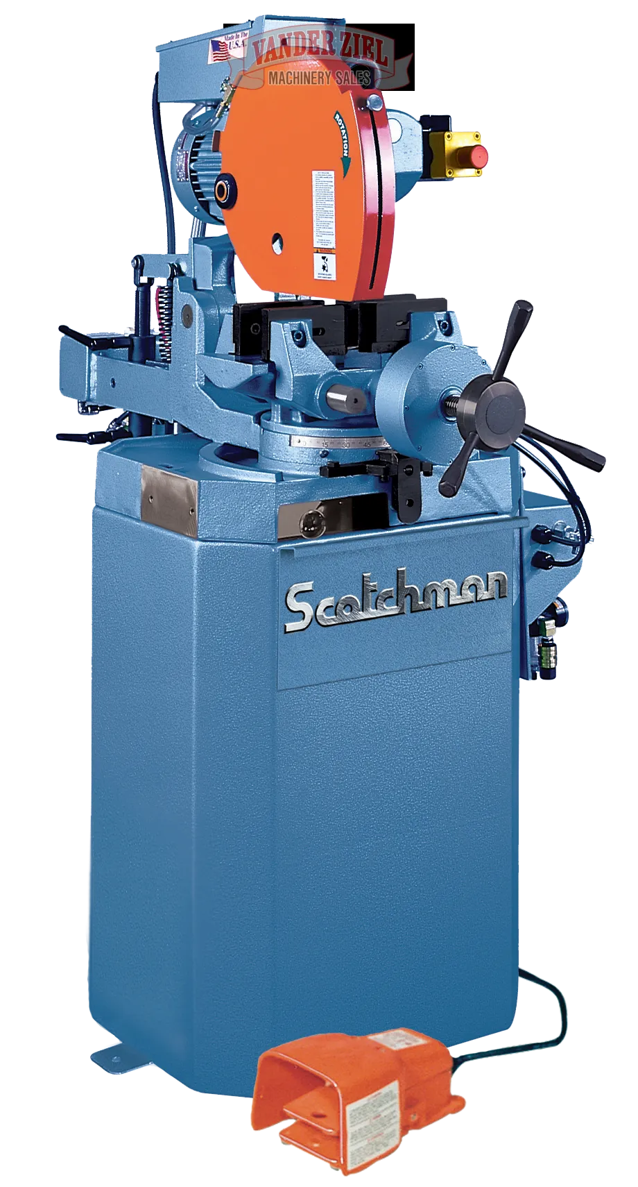 Scotchman 14" Semi-Automatic Cold Saw with Power Downfeed, Power Vise, Model CPO 350 PKPD - NEW - Prefetch Image 22580