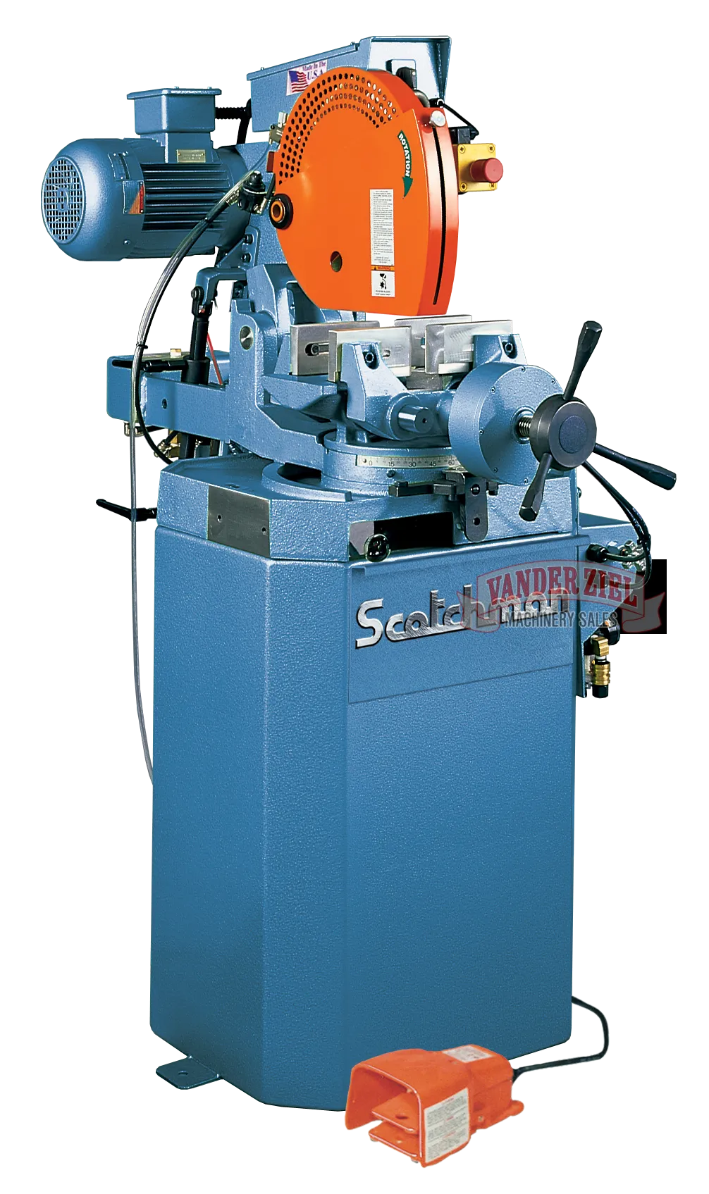 Scotchman 14" Non-Ferrous Cold Saw with Power Downfeed, Power Vise, Model CPO 350 NFPKPD - NEW - Prefetch Image 22583