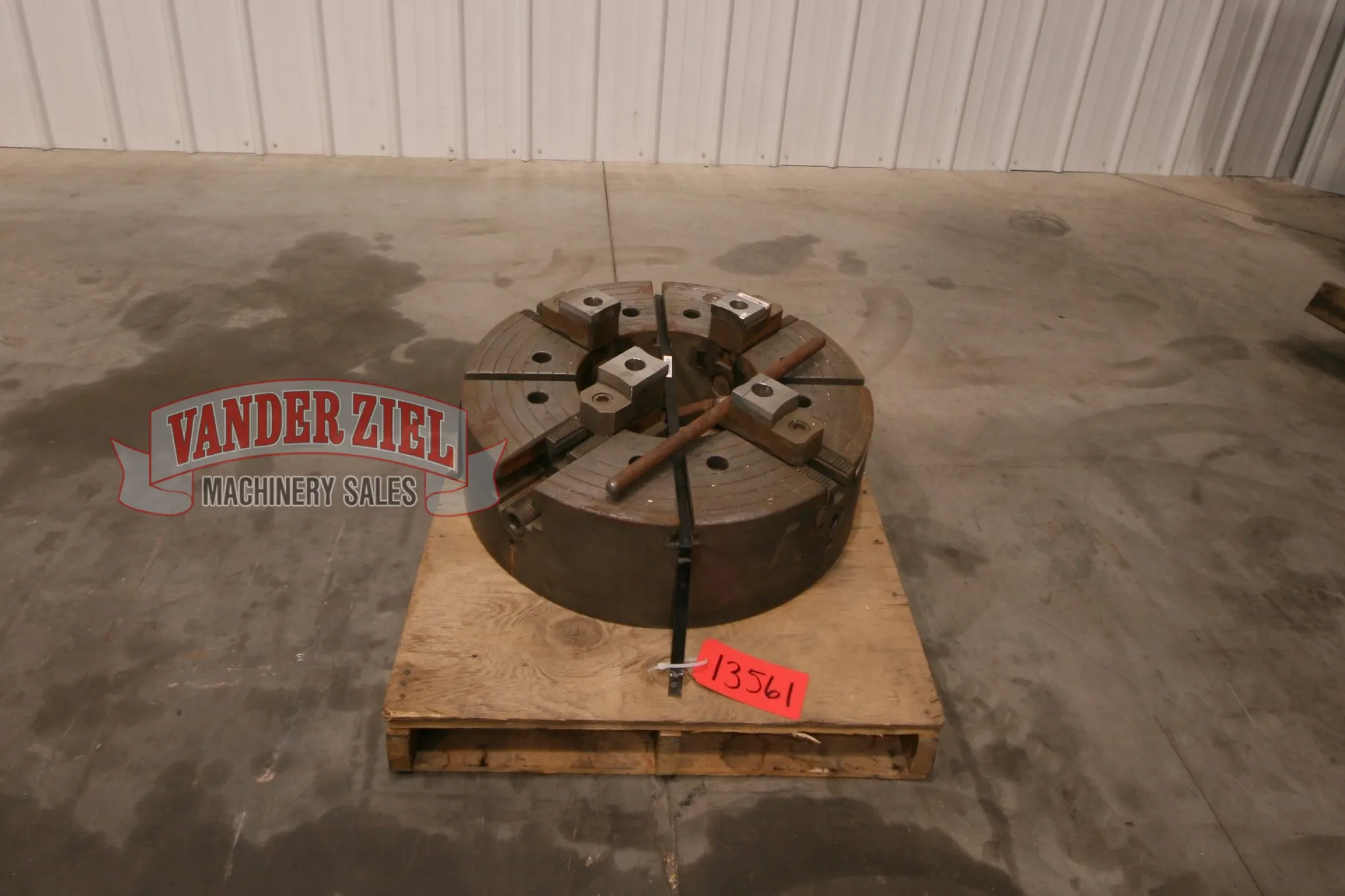 Warner & Swasey 4 Jaw 28" Chuck, 12" Spindle Bore - Prefetch Image 23406
