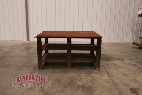 48" x 60" Welding Table, 11/16" Thick, 32 1/2" Height - Gallery Thumbnail 7