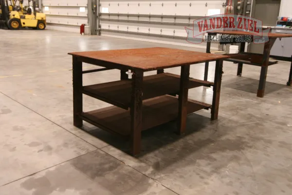 48" x 60" Welding Table, 11/16" Thick, 32 1/2" Height - Gallery Thumbnail 9