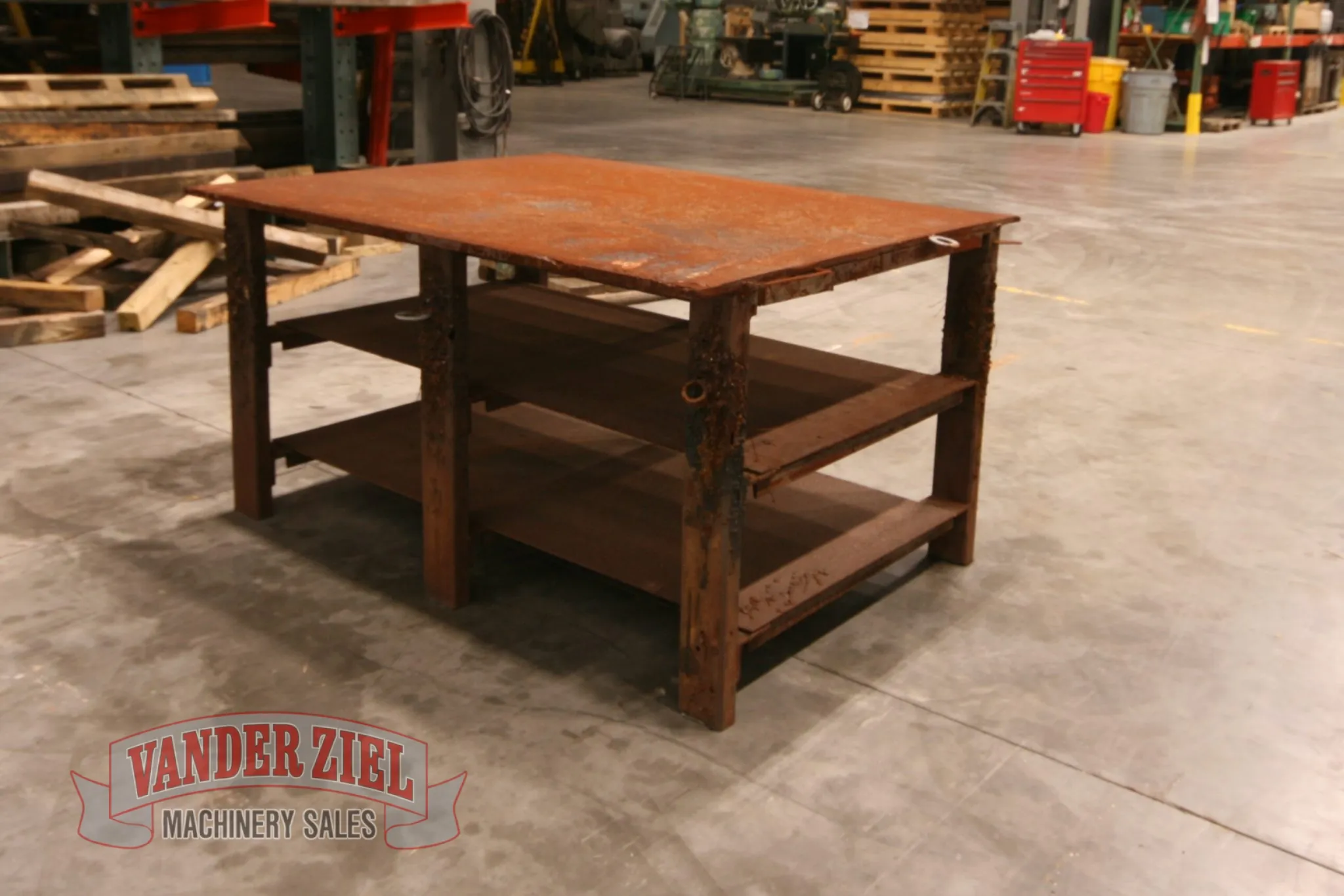 48" x 60" Welding Table, 11/16" Thick, 32 1/2" Height - Prefetch Image 23412