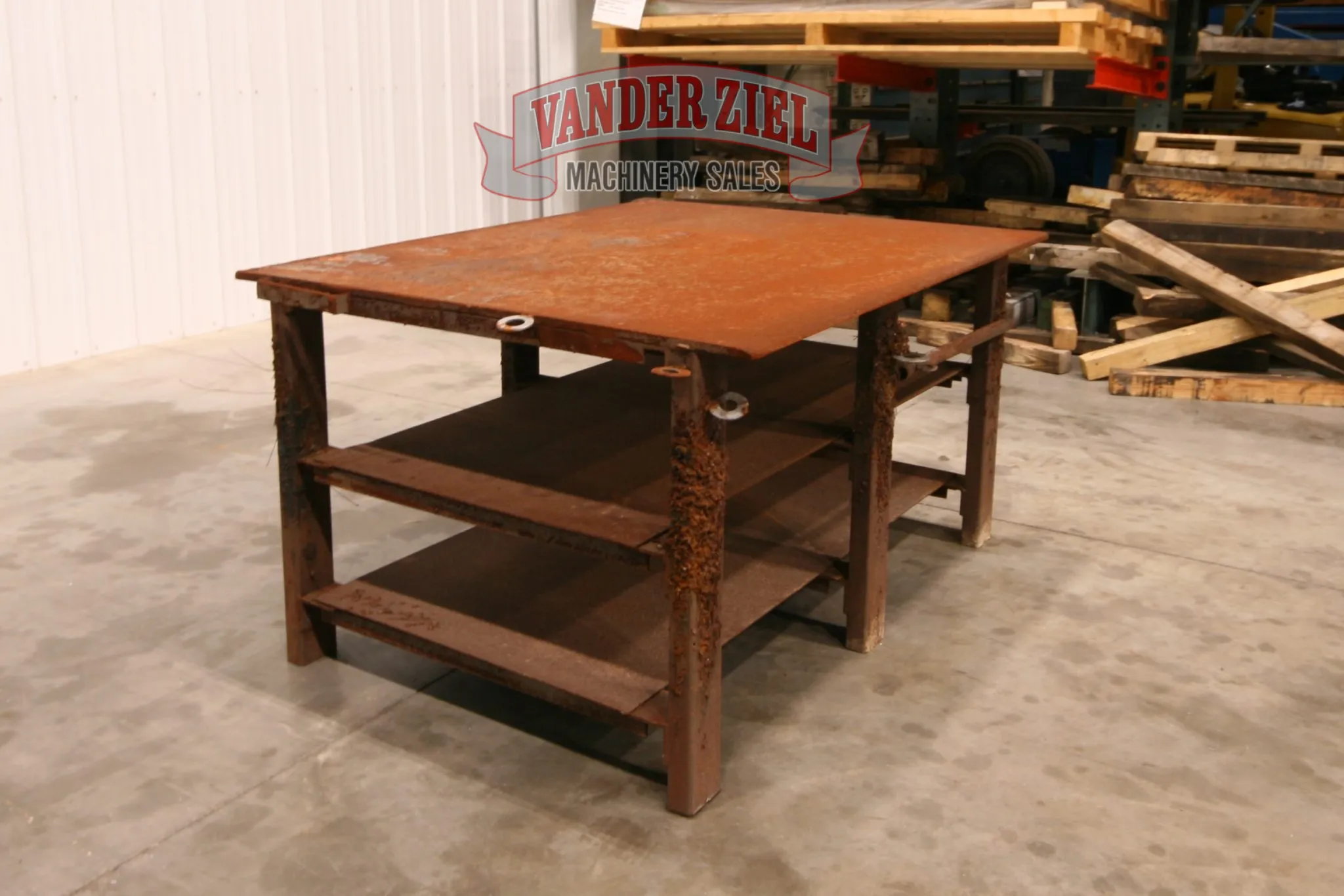 48" x 60" Welding Table, 11/16" Thick, 32 1/2" Height - Prefetch Image 23413