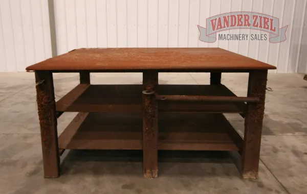 48" x 60" Welding Table, 11/16" Thick, 32 1/2" Height - Gallery Thumbnail 12