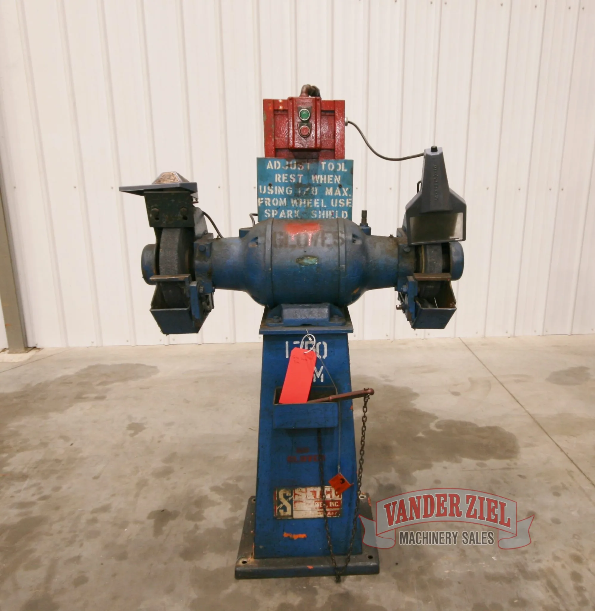 Setco 8" Double End Grinder - Prefetch Image 23542