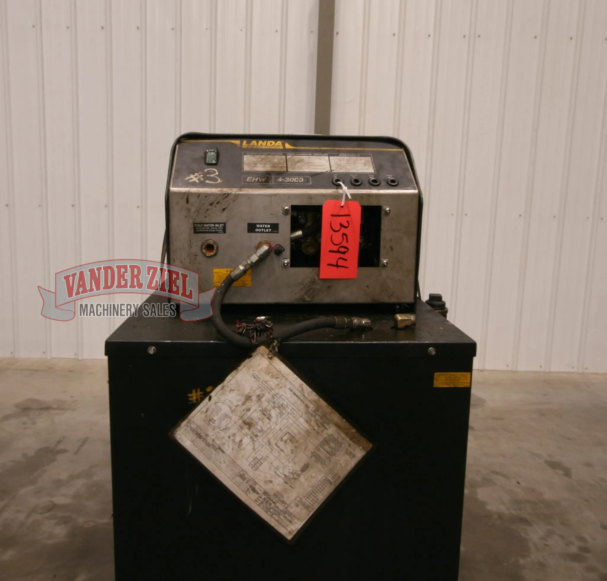 Landa Model EHW 4-3000 Pressure Washer - Prefetch Image 23554