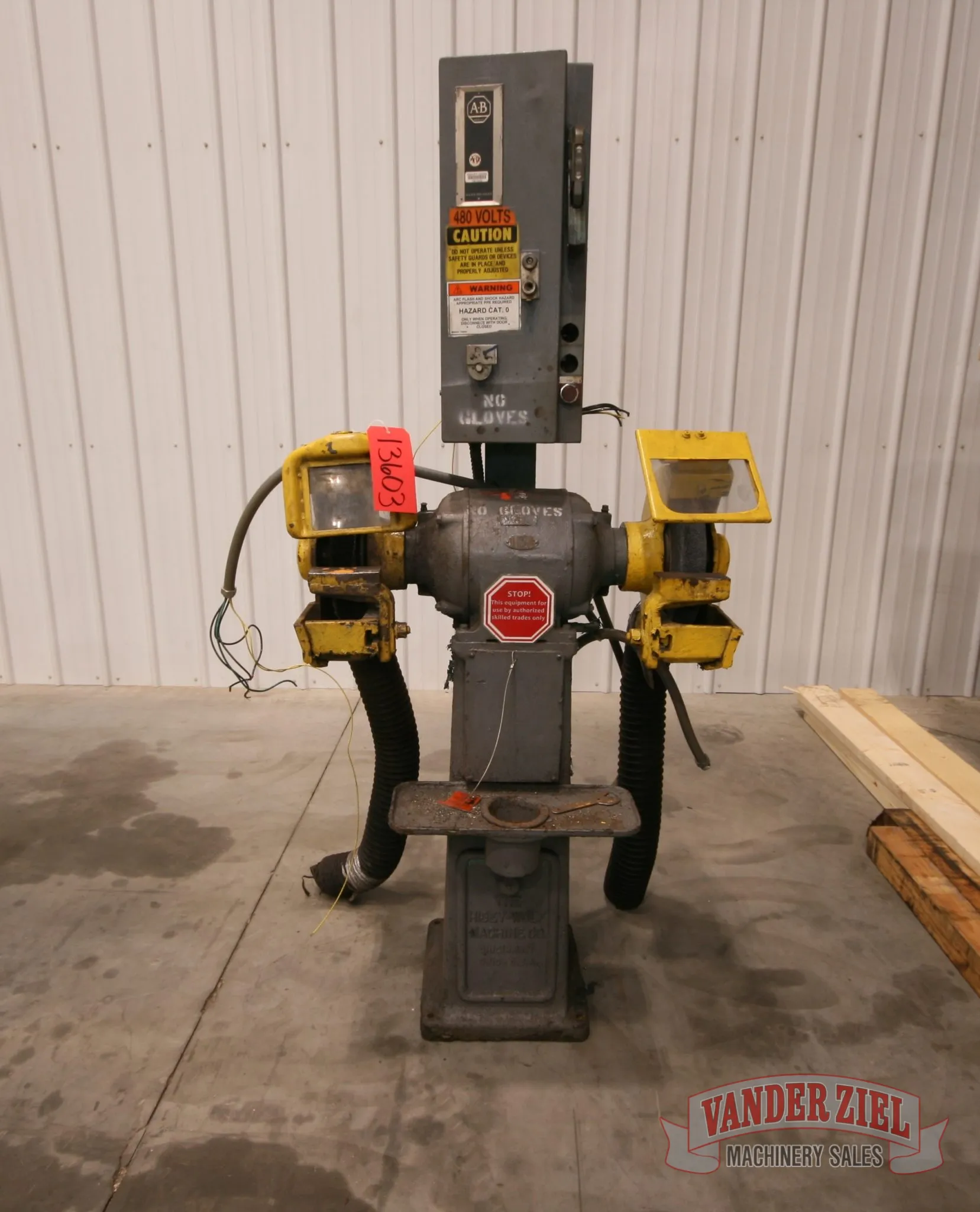 Hisey Wolf 10" Double End Grinder - Prefetch Image 23601